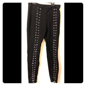 Fashion Nova Lace up Leggings NBW